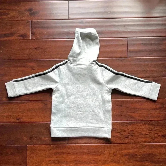 Adidas Boys Bold 3-Stripes Pullover Hoodie​​ - Picture 8 of 13